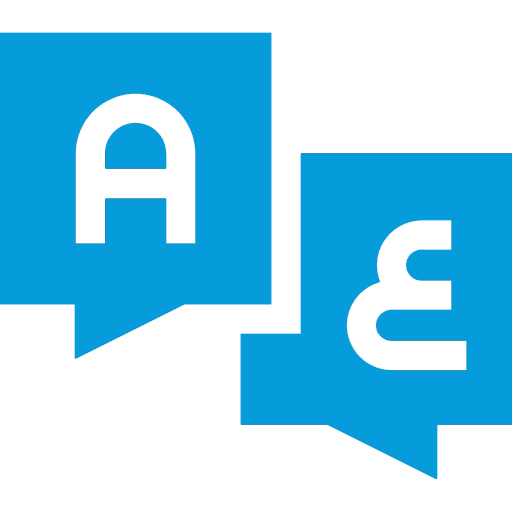 Language learning icon